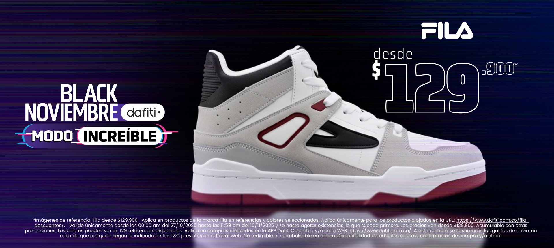 Fila Descuentos 