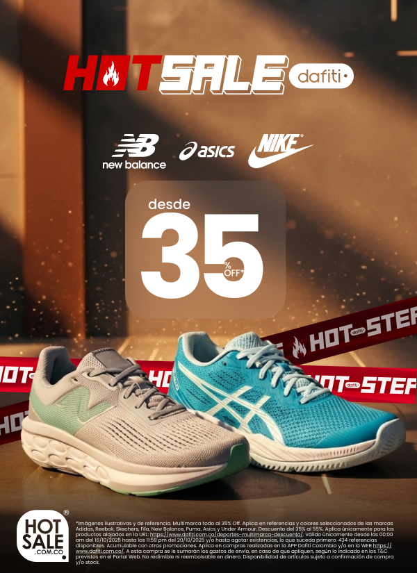 Nike, Asics y New Balance: todo al 35% Off. No lo dejes pasar
