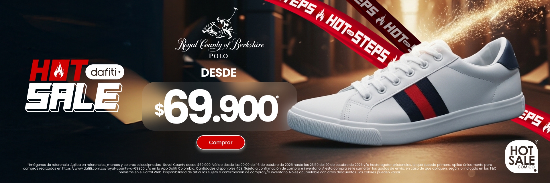 TENIS DESDE $69,900