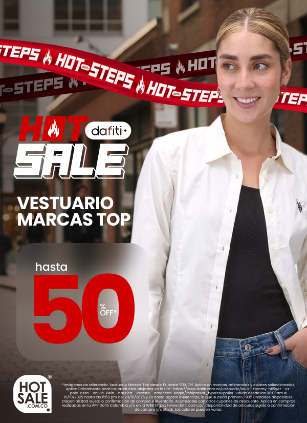 VESTUARIO MARCAS TOP HASTA 50% OFF 