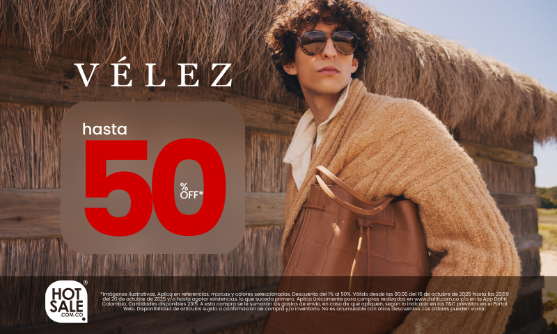 Velez Hasta 50% OFF