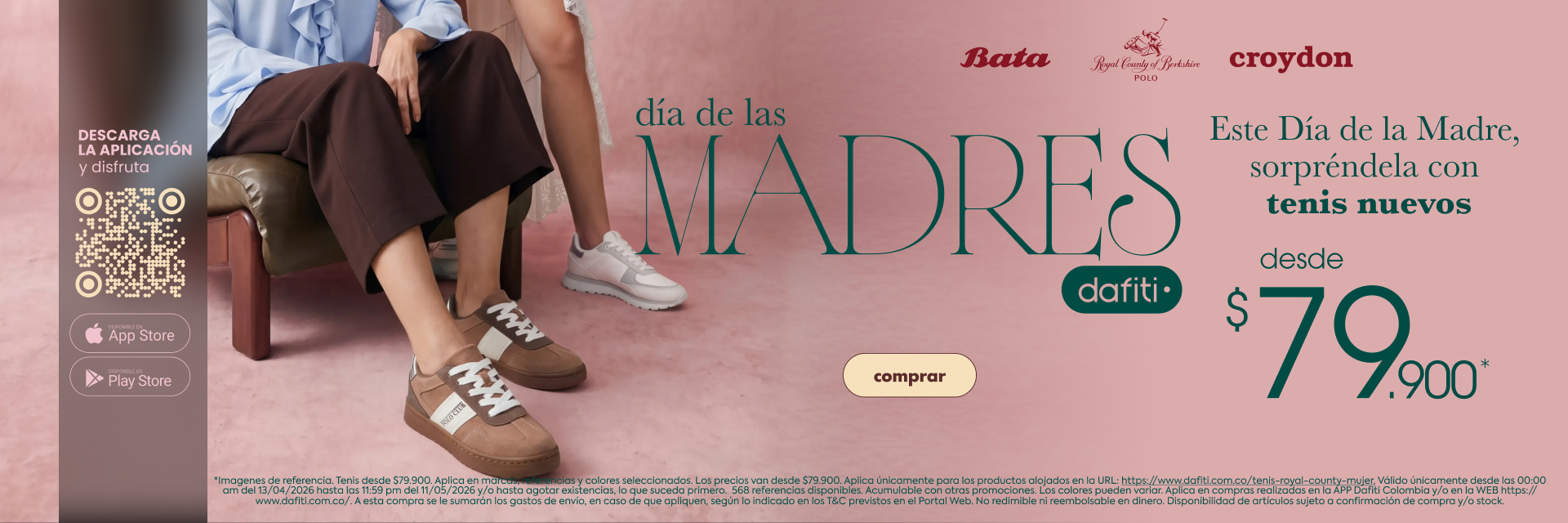 Tenis básicos desde 84900 - RC 