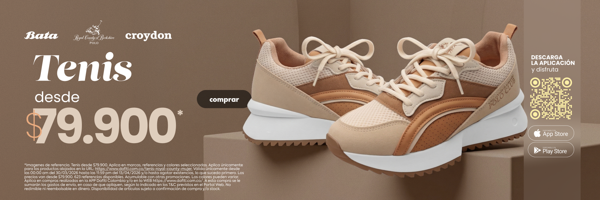 Tenis básicos desde 84900 - RC 