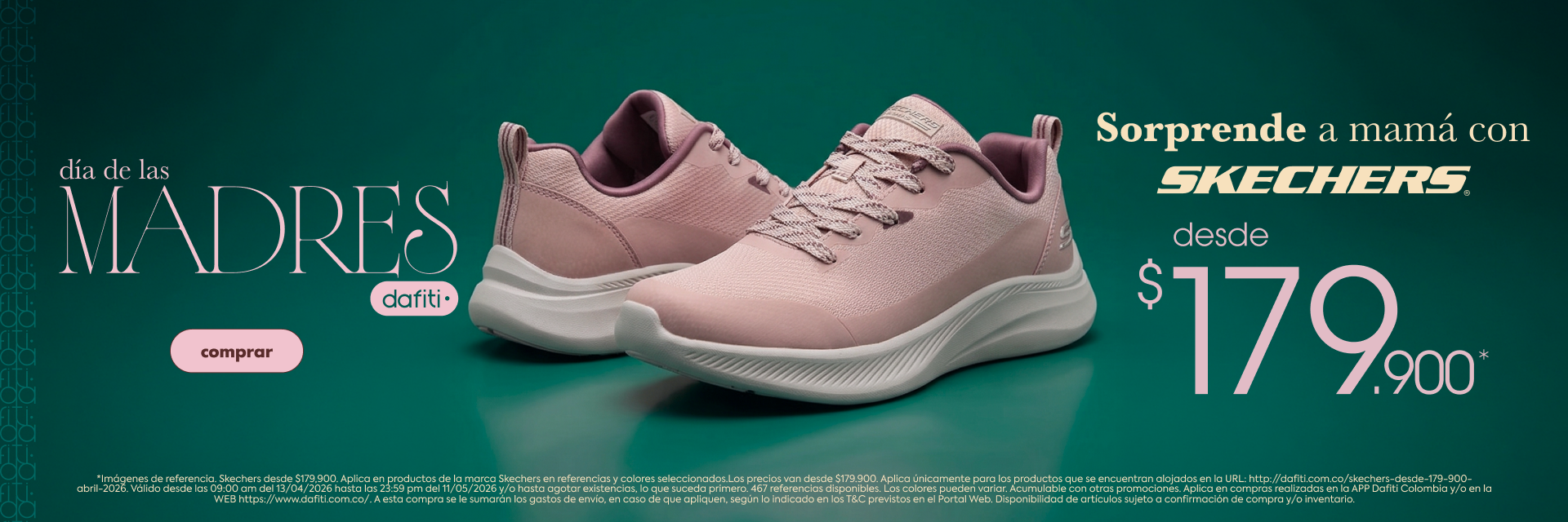 Skechers desde $179.900 Abril 2026 