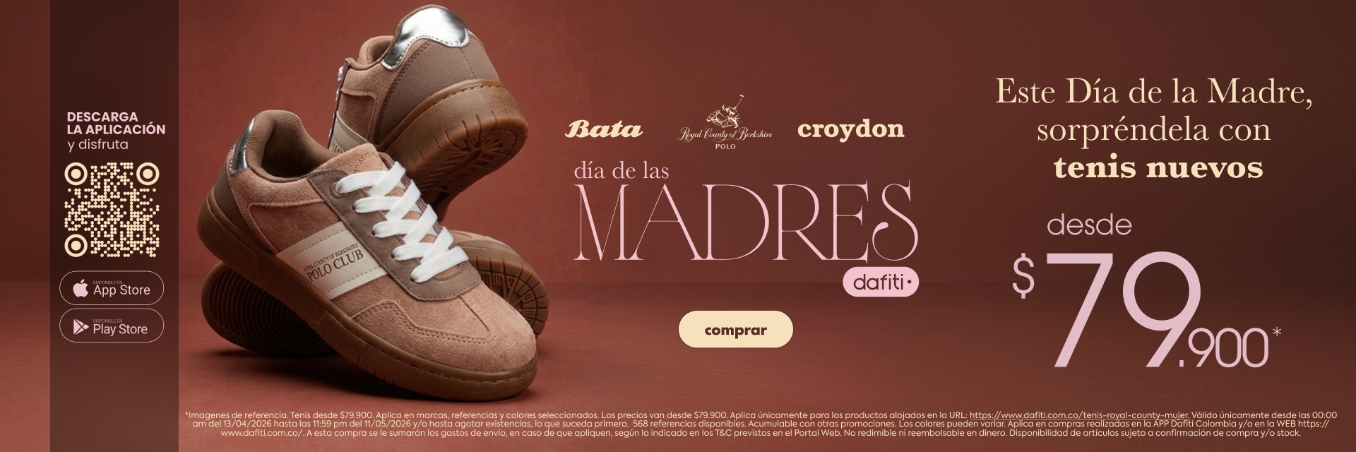 Tenis básicos desde 84900 - RC 