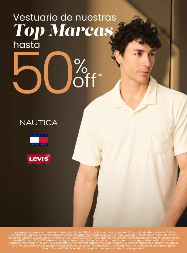 Lo mas vendido en vestuario 