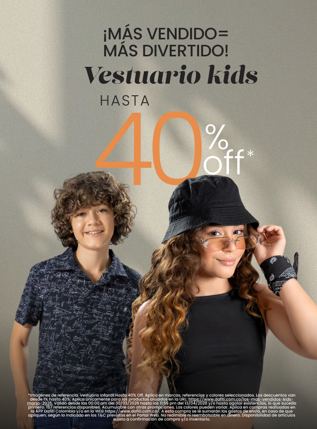 Los mas vendidos kids 2026 marzo 