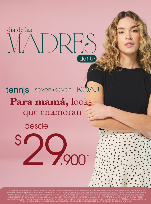 Prendas desde $39.900 
