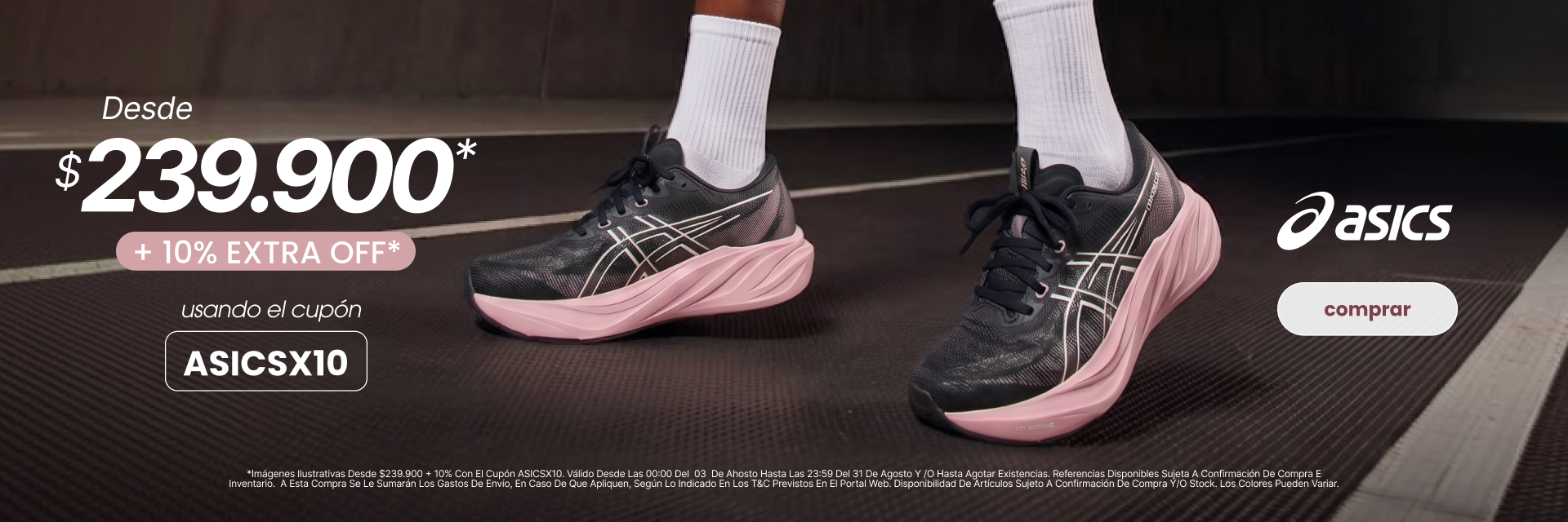 promocion asics mixto ps PS