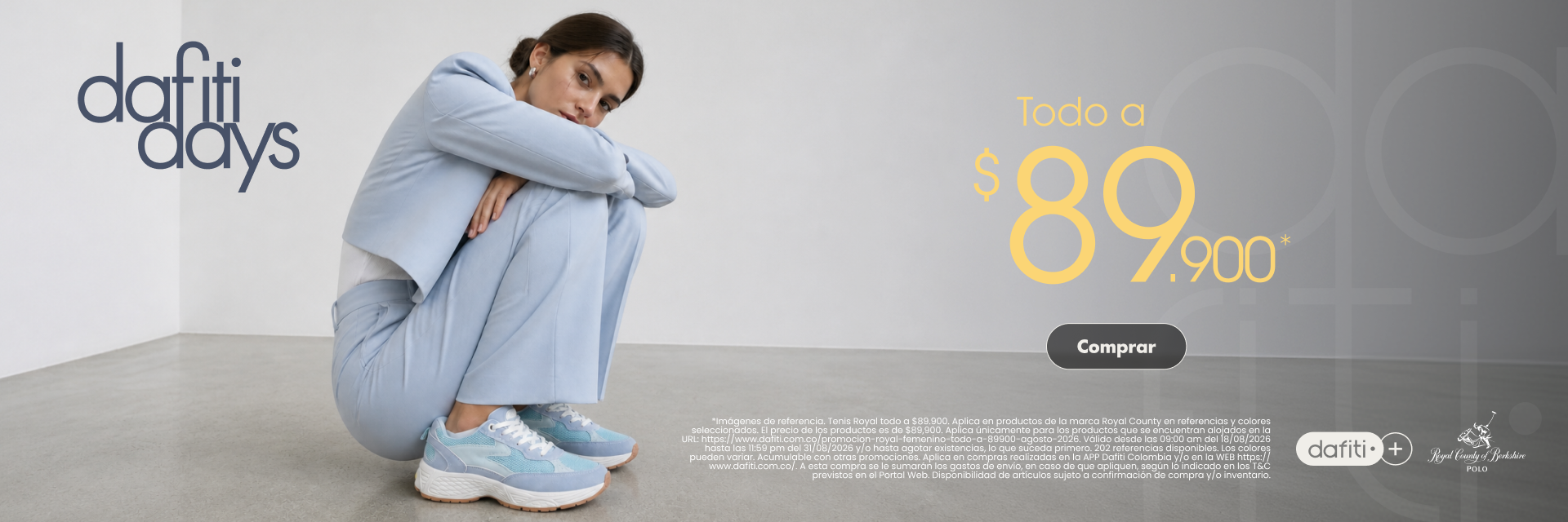 Tenis Royal todo a $89.900  FEM MERCH