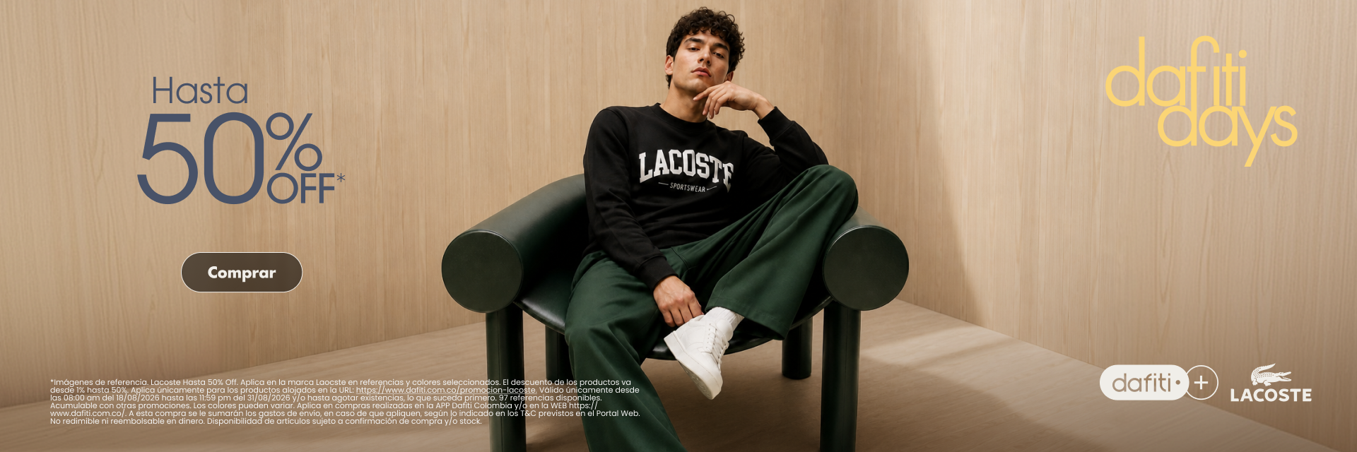 Lacoste retail MERCH
