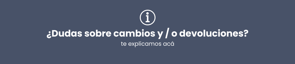 Cambios y devoluciones
