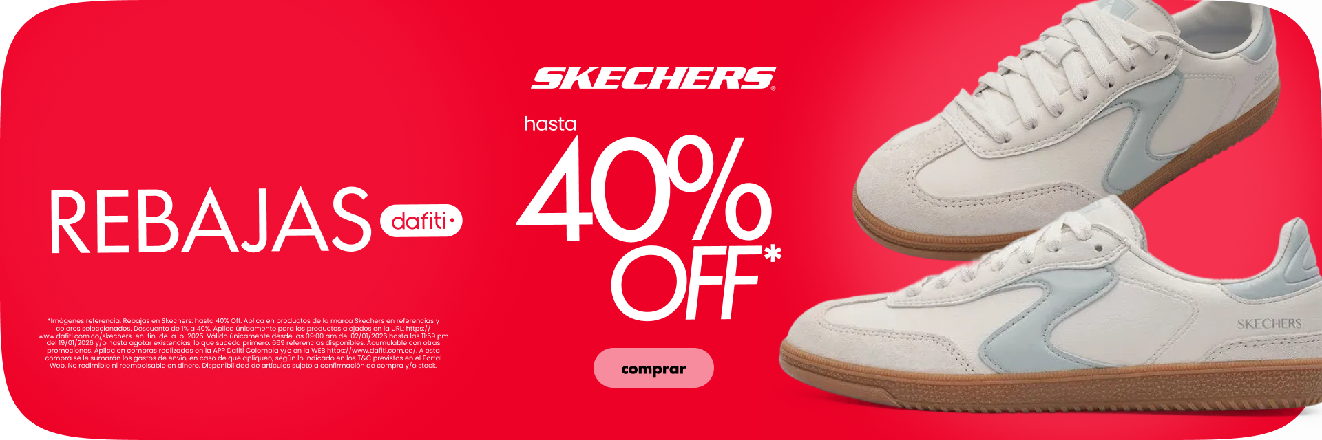 Skechers hasta 40% 