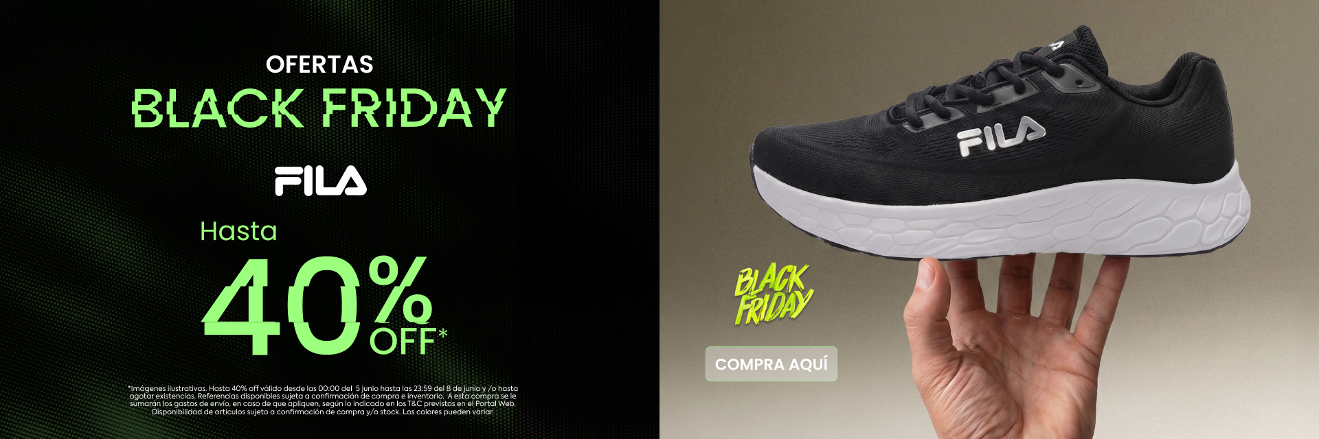 FILA PS Hasta 40% OFF