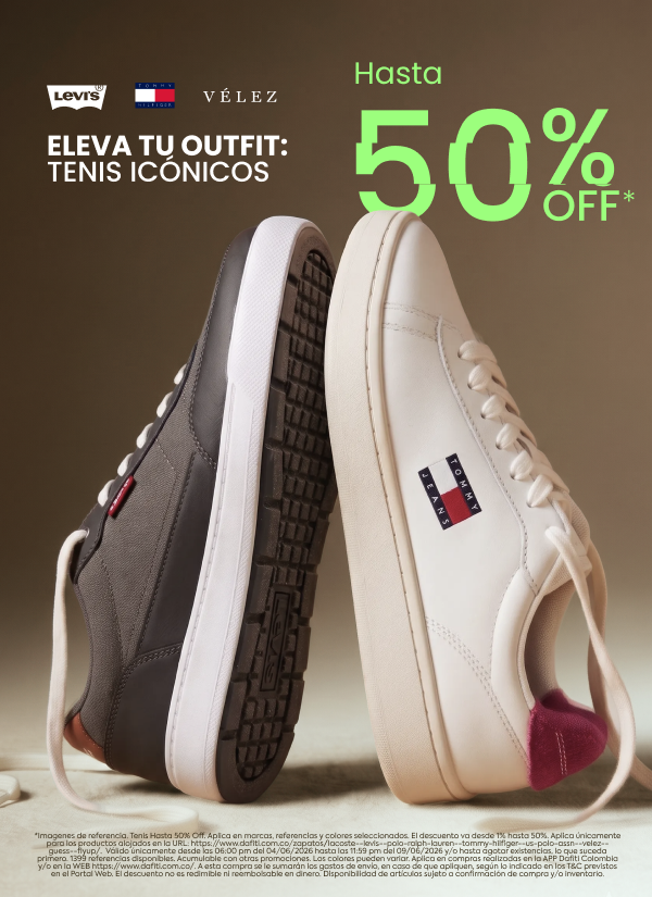 Eleva tu Outfit: Tenis Icónicos Hasta 50% Off