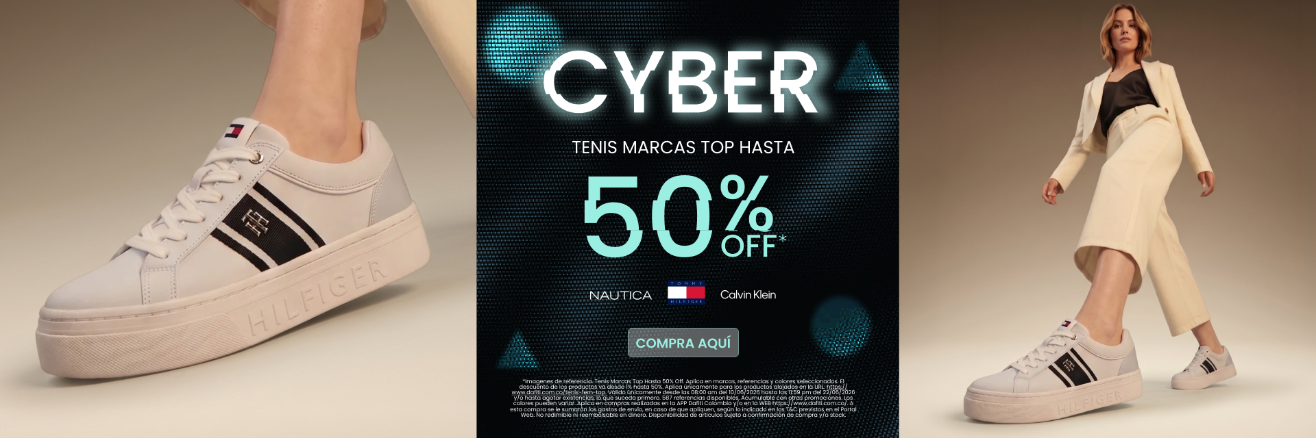 Tenis marcas top hasta 50% off 
