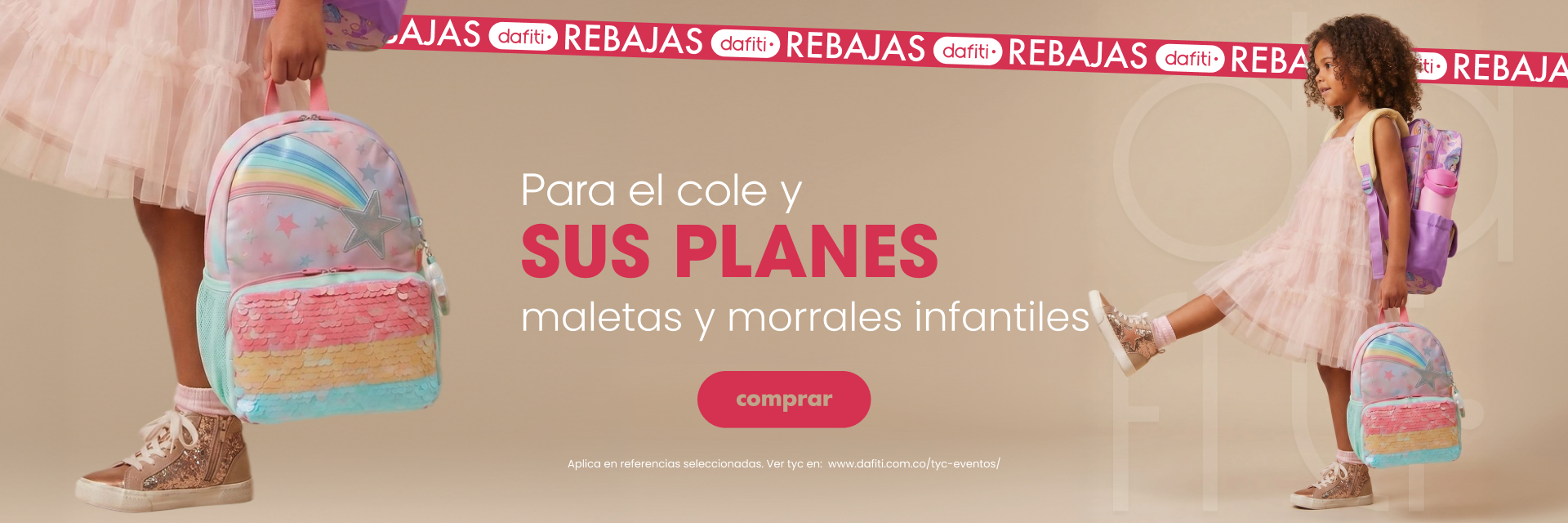 Maletas y morrales Infantil Mayo 2026 