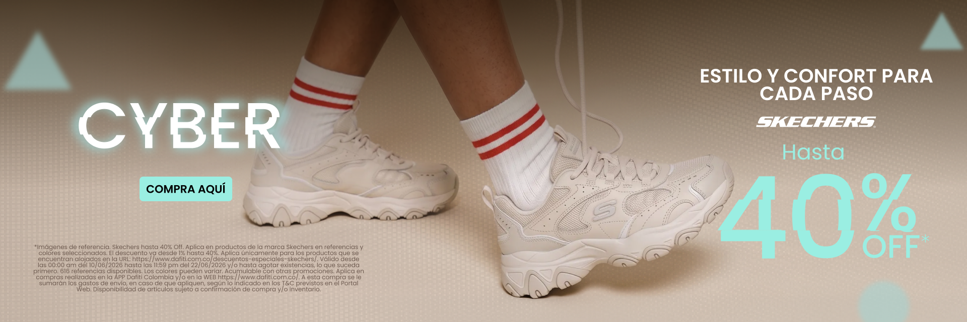 Descuentos especiales skechers 