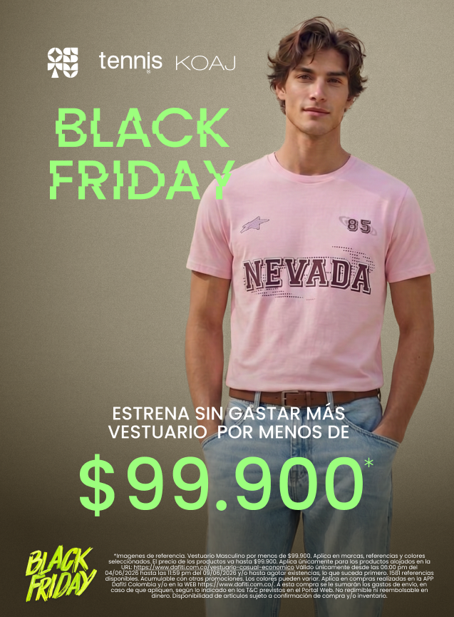 Vestuario casual BF JUNIO 2026