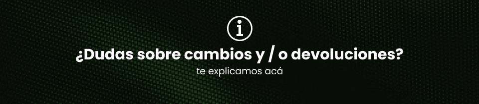 Cambios y devoluciones