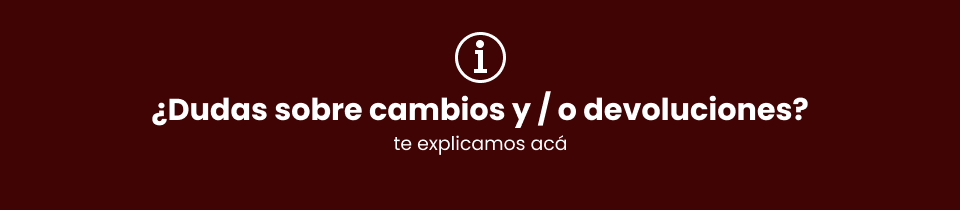 Cambios y devoluciones