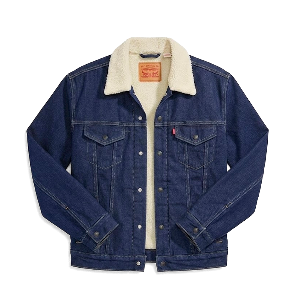 Chaqueta Denim Levi'S Sherpa Trucker Índigo Oscuro