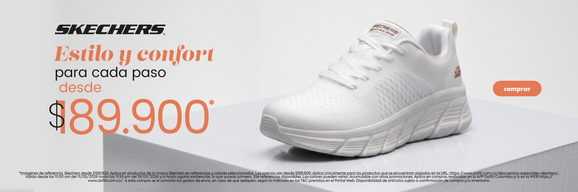 Descuentos especiales skechers 