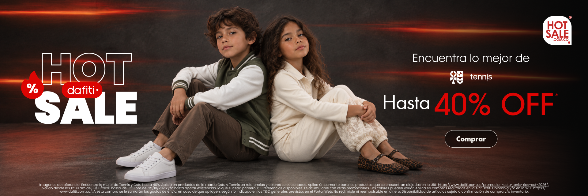 Promocion Ostu Tenis Kids Oct 2026 PS