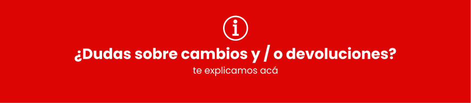 Cambios y devoluciones