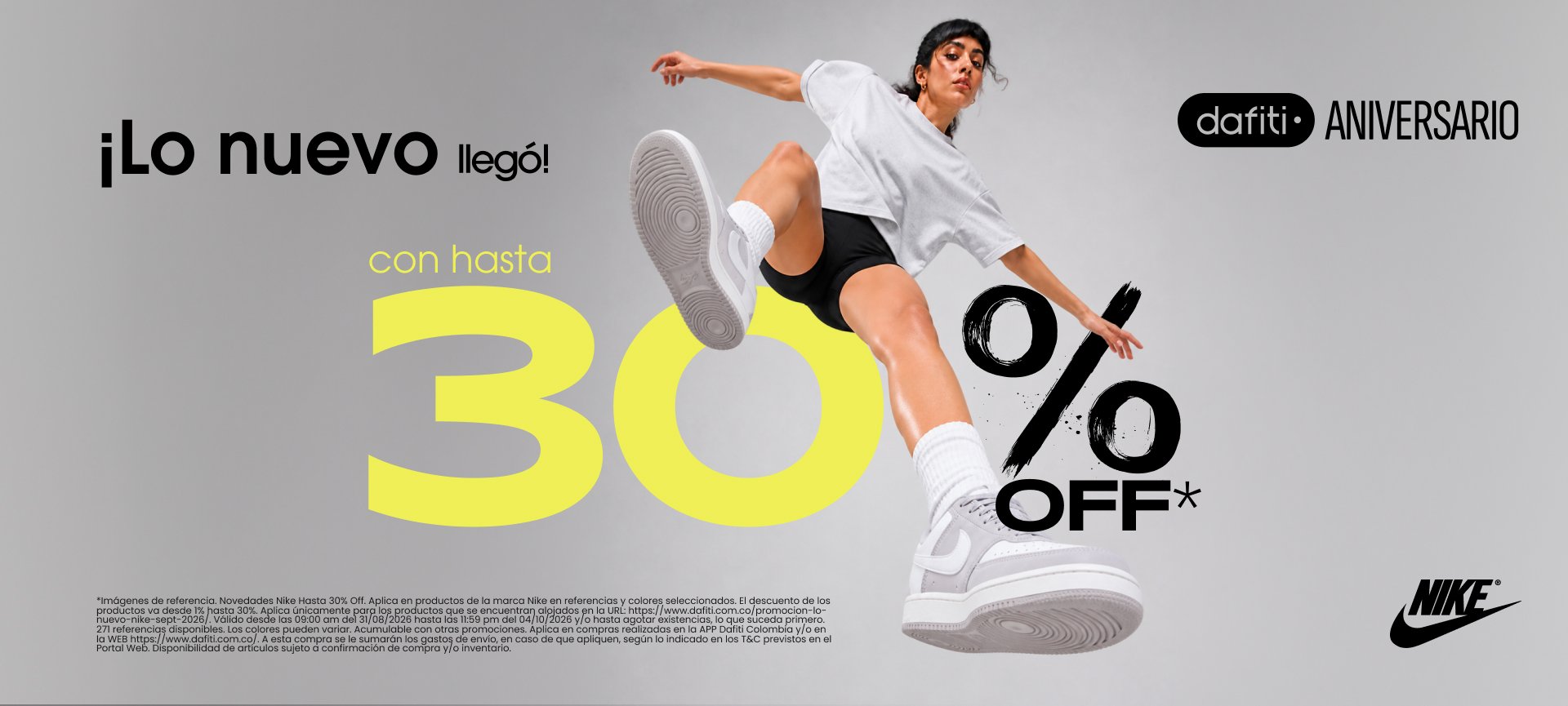 Nuevo Nike Septiembre 2026 MERCH