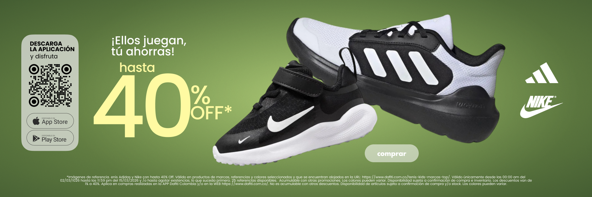 Tenis Kids marcas top 