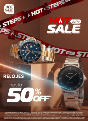 RELOJES PARA ÉL HASTA 50% OFF