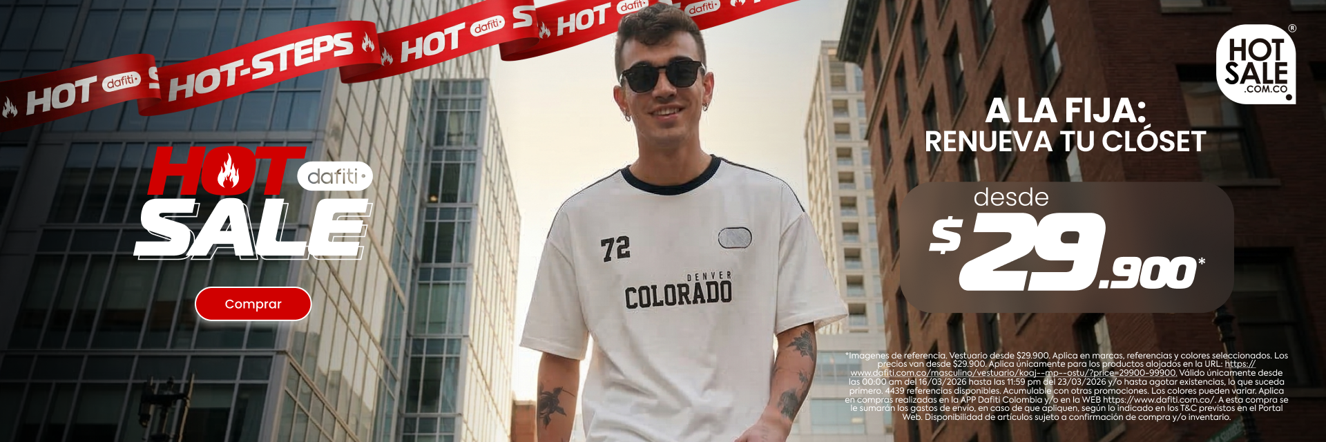 A la fija: renueva tu closet desde $29.900