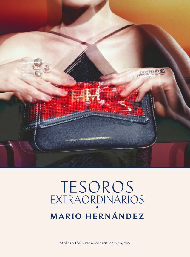 Descubre el encanto que habita en la mezcla de color y textura. 