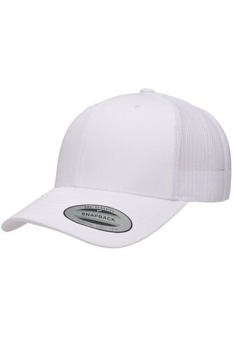 Gorra Flexfit 6606 Retro Trucker Blanco FLEXFIT