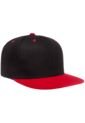 GORRA FLEXFIT SNAPBACK NEGRO/ROJO 6089MT de FLEXFIT