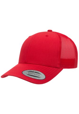 Gorra Flexfit 6606 Retro Trucker Rojo FLEXFIT