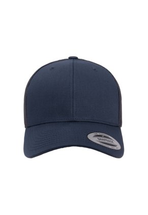 Gorra Flexfit 6606 Retro Trucker Azul Oscuro