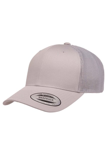 Gorra Flexfit 6606 Retro Trucker Gris