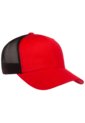 Gorra Flexfit 6606 Retro Trucker Rojo/negro de FLEXFIT