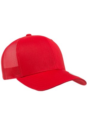 Gorra Flexfit 6606 Retro Trucker Rojo