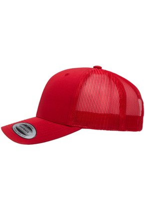 Gorra Flexfit 6606 Retro Trucker Rojo