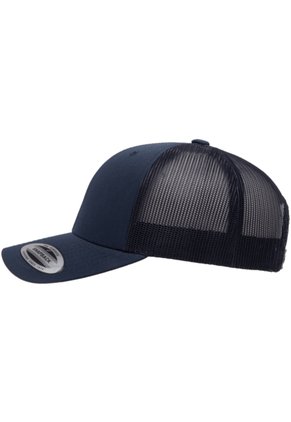 Gorra Flexfit 6606 Retro Trucker Azul Oscuro