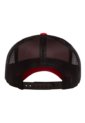 Gorra Flexfit 6606 Retro Trucker Rojo/negro de FLEXFIT