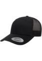 Gorra Flexfit 6606 Retro Trucker Negro de FLEXFIT