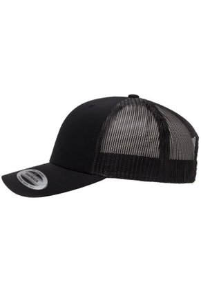 Gorra Flexfit 6606 Retro Trucker Negro