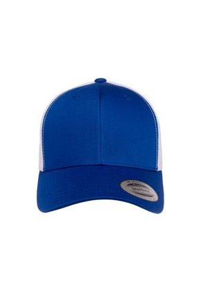 Gorra Flexfit 6606T Retro Trucker Azul Rey/Blanco