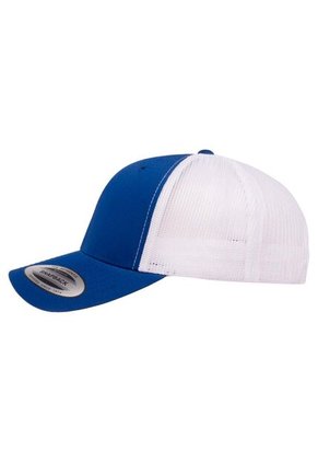 Gorra Flexfit 6606T Retro Trucker Azul Rey/Blanco
