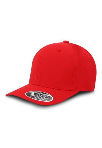 Gorra Flexfit 110 Tactel Velcro BK Rojo FLEXFIT
