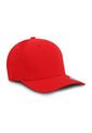 Gorra Flexfit 110 Tactel Velcro BK Rojo de FLEXFIT